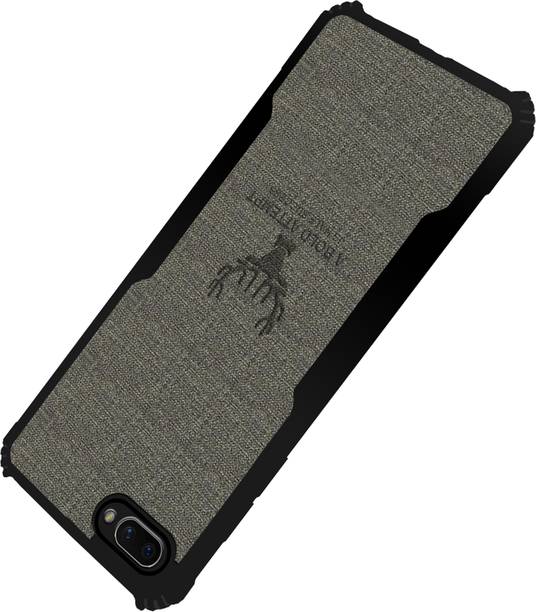 PikTrue Back Cover for Oppo A3S |Vegan PU Leather |Deer Case| Camera Lens Protection