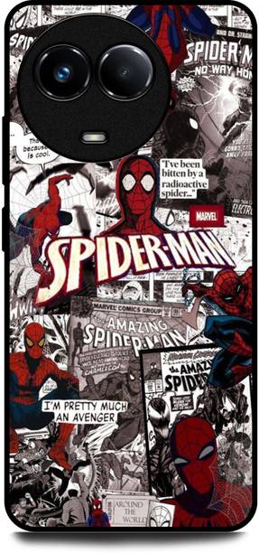 Thecoverking Back Cover for Realme 11x 5G (SPIDERMAN, AVENGER, MARVEL, SUPERHERO)