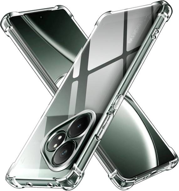 CLOVYR Back Cover for Realme GT 6 / GT 6T 5G Bumper Silicon Transparent Case