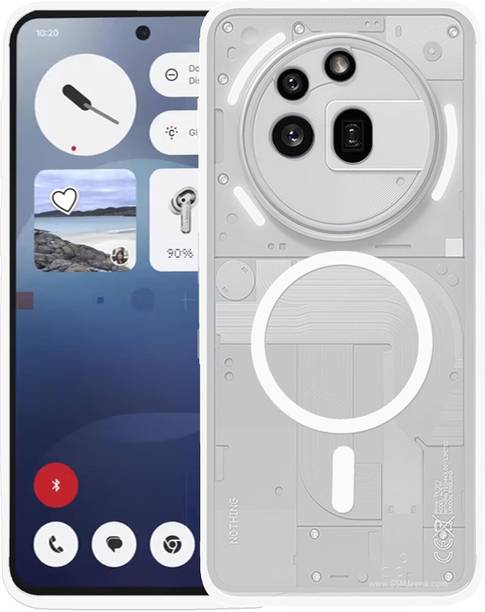 Ktele Back Cover for Nothing Phone (3a) Pro, Compatible with magsafe
