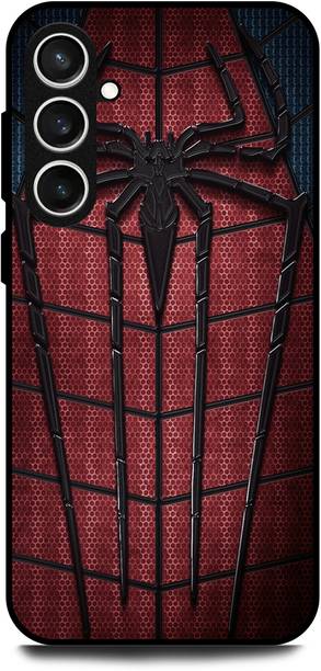 INDICRAFT Back Cover for SAMSUNG Galaxy S24 5G (SPIDERMAN, LOGO, AVENGER, MARVEL, SUPERHERO )