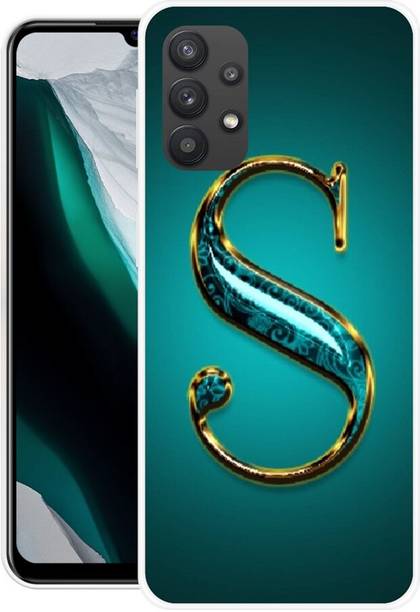 VS PRINT LINK Back Cover for Samsung Galaxy A13 4G,SM-A135F/DS, S LETTER,S NAME,S WORD,S ALPHABET
