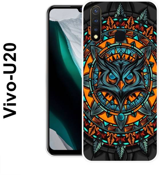MASURA Back Cover for Vivo U20, Owl, Ullu, Funky, Trending, Animal, 11