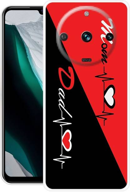 3D U PRINT Back Cover for Realme 11 Pro 5G,RMX3771, MOM, DAD, MOTHER, MAA, FATHER, LIFE LINE MOM DAD