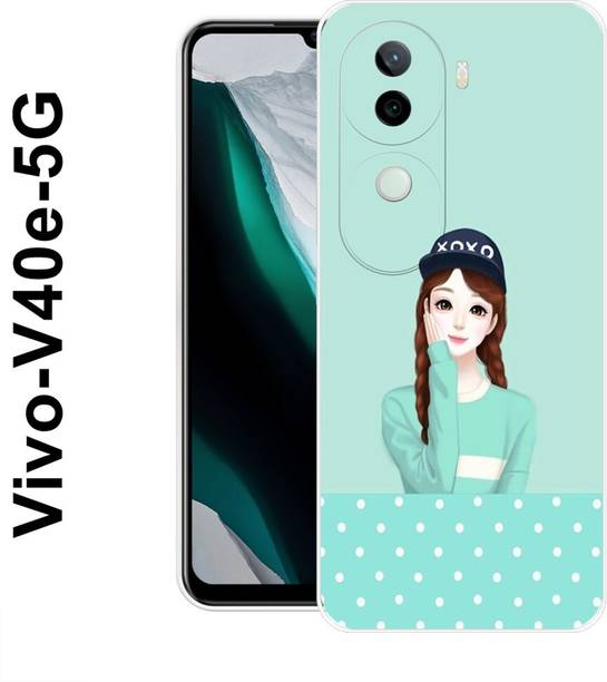 MASURA Back Cover for Vivo V40e 5G, Anime, Cute, Girl, Funky, Lovely, 157