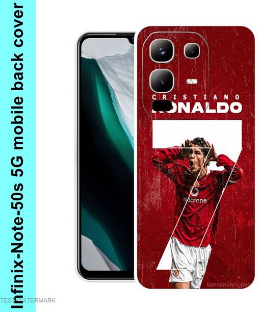 Snapcrowd Back Cover for Infinix Note 50s 5G Cristiano Ronaldo,CR7 mobile back cover