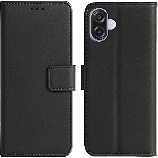 Ascensify Back Cover for Samsung Galaxy A07 Premium PU Leather Flip Cover with Card Slots & Stand Feature