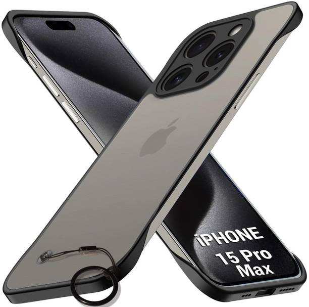 MOBIDEER Back Cover for iPhone 15 Pro Max, APPLE iPhone 15 Pro Max, Shock Proof Ultra Slim Frameless