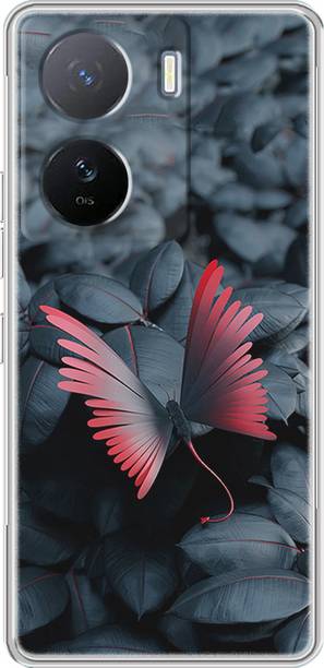 कलुआ मॉल Back Cover IQOO Z7S 5G back cover, IQOO I2223 back cover, butterfly, KRD_132 के लिए