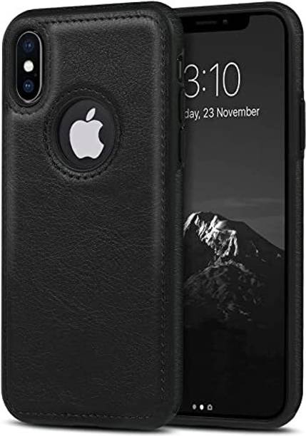 Midos Back Cover for Apple iPhone X, Compatible With iPhone X / Xs Slim Soft Leather Case