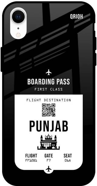 QRIOH Punjab City Glass Back Cover for Apple iPhone XR