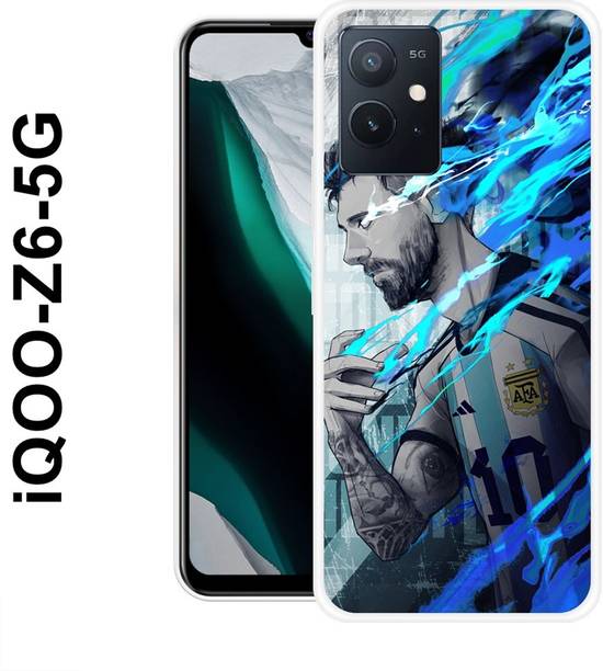 MOBIFLY Back Cover for IQOO Z6 5G, New, Cool, Funky, Lionel, Messi, 636