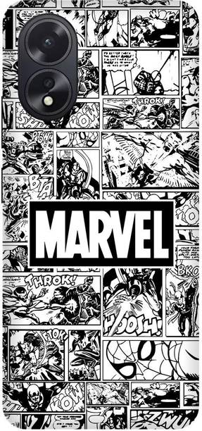 डीक्रो Back Cover OPPO A38, CPH2579, MARVEL, AVENGERS, SUPER, HEROES के लिए
