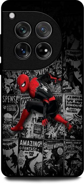 कीसेंट Back Cover OnePlus 12R 5G (SPIDERMAN, AVENGER, MARVEL, SUPERHERO के लिए