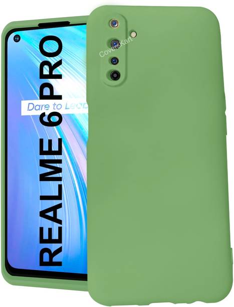 Coverskart Liquid Silicone Back Cover for Realme 6 Pro