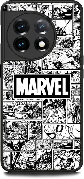 KEYCENT Back Cover for OnePlus 11R 5G AVENGER, AVENGER LOGO, MARVEL, COMIC