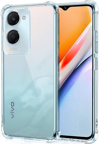 ShieldTech Back Cover for Vivo Y28s 5G, With 360 Degree Protection Crystal Clear Soft TPU + PC Case