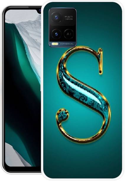 3D U PRINT Back Cover for VIVO Y33s,V2109, S LETTER,S NAME,S WORD,S ALPHABET