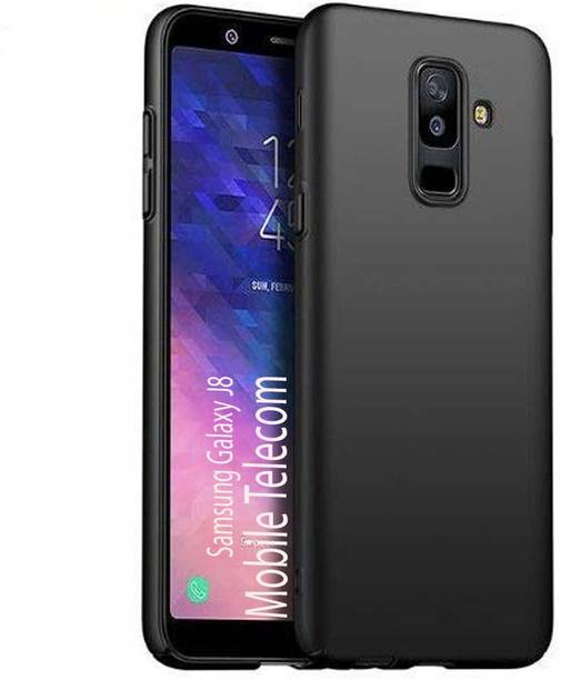 Luxury Shield Back Cover for Samsung Galaxy J8, Rubber Soft Silicon Candy Shockproof Slim Case