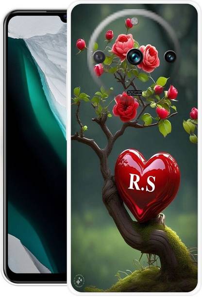 3D U PRINT Back Cover for Realme 11 Pro Plus 5G,RMX3740, RS,R LOVE S,RS NAME,RS LETTER,RS ALPHABET