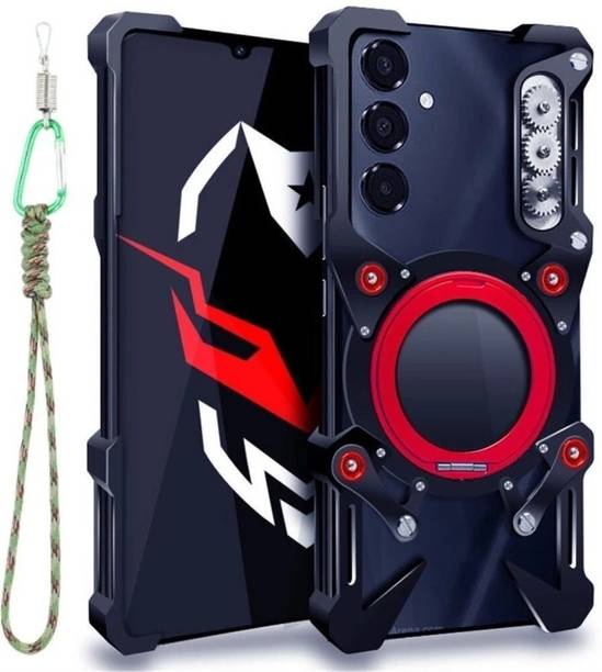 Smartphonic Back Cover for Samsung Galaxy A35/A55 Magsafe Soft Silicone TPU Bumper &Hard PC Crystal Clear Anti-Yellow