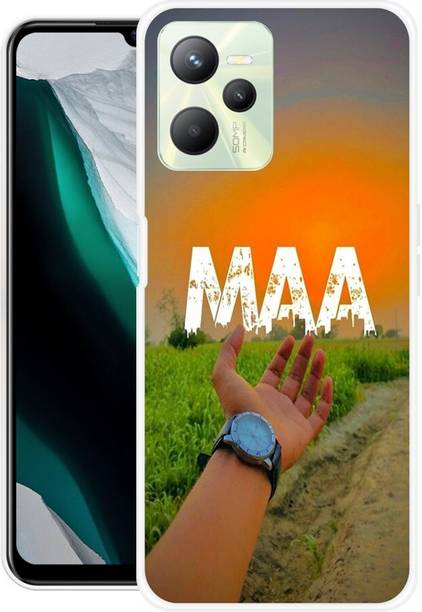 3D U PRINT Back Cover for Realme C35,RMX3511, MOM, DAD, MOTHER, MAA, FATHER, LIFE LINE MOM DAD