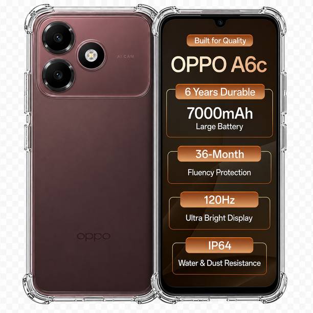 Casodon Back Cover for Oppo A6c