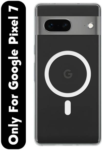 Nice Assoseries HUB Back Cover for Google Pixel 7, Magsafe Hard Transaprent, Shockproof Scratch Resistant Case