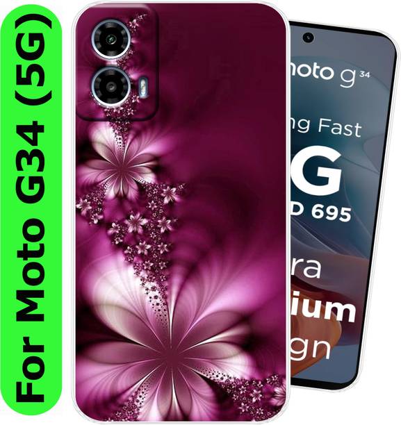 Coolcase Back Cover for Moto G34 (5G)