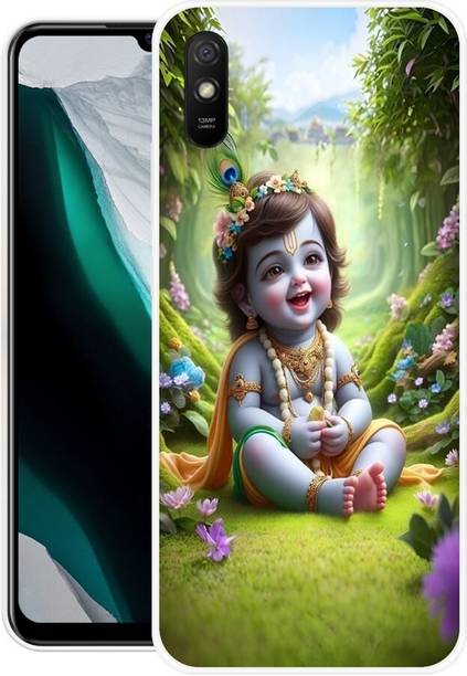 VS PRINT LINK Back Cover for Redmi 9A,M2006C3LG, M2006C3LI ,RADHA KRISHNA, LORD, KANHIYA, KRISHANJI, GOD