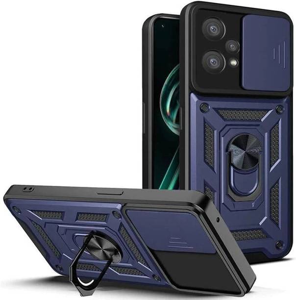 AIBEX Back Cover for OnePlus Nord CE 2 Lite 5G|D10 Tough Armor|Sliding Camera Shield|Ring Holder|Kickstand