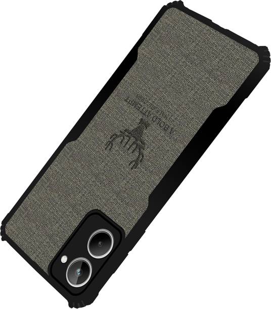 PikTrue Back Cover for Realme 10 Pro 5G |Vegan PU Leather |Deer Case| Camera Lens Protection
