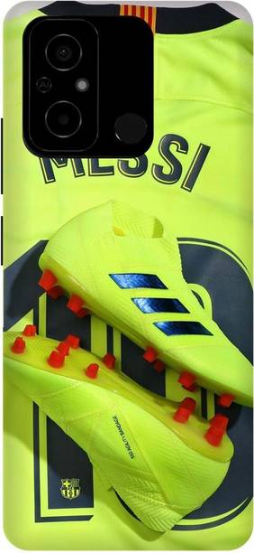 JUGGA Back Cover for POCO C55, MZB0DDTIN, LIONEL, MESSI, 10, FOOTBALL, PLAYER