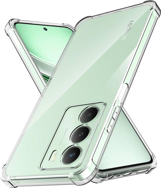 COVERLINE Back Cover for Realme C75 5G Silicon Transparent Case