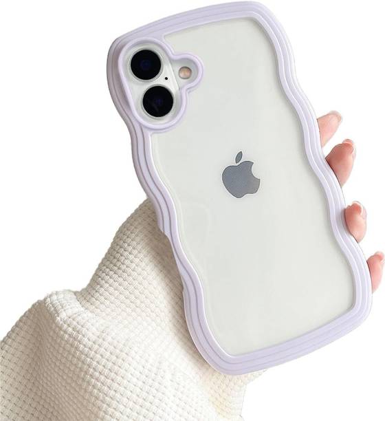 AGRONA Back Cover for apple iphone 17 - Cute Wavy Edge,with Raised Camera Protection & Stylish Aesthetic Design