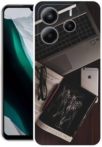 ORBIQE Back Cover for REDMI Note 14 5G LAPTOP, BOOK, IPHONE, GLASS