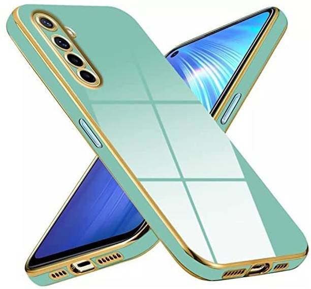 gadvik Back Cover for Realme 6 (MINT)