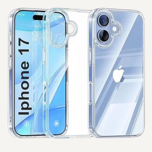 uddo Back Cover for iPhone 17, Anti-Yellow Crystal Clear, MagSafe Transparent Back Case Cover