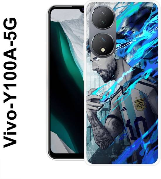 MASURA Back Cover for Vivo Y100A 5G, New, Cool, Funky, Lionel, Messi, 636