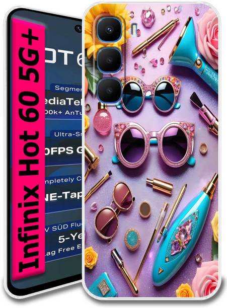 Infinix Hot 60 5G + Silicon Back Cover