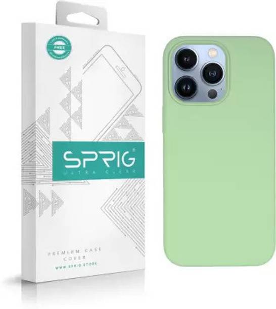Sprig Liquid Silicone Back Cover for APPLE iPhone 13 Pro, Apple iPhone 13 Pro