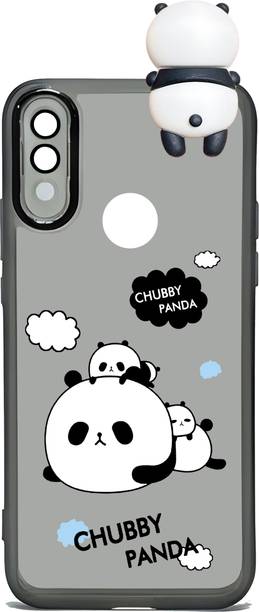 CaseBuddyy Back Cover for Mi Redmi Note 7 Pro, Black Lens Panda Cover