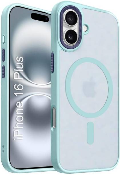 SnapWave Back Cover for Magsafe Matte Ring Case For Iphone 16 plus