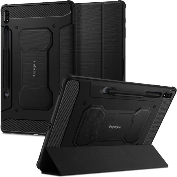 Spigen Rugged Armor Pro Back Cover for Samsung Galaxy Tab S7+ | S8+ (LTE / 5G) (2020/2022)