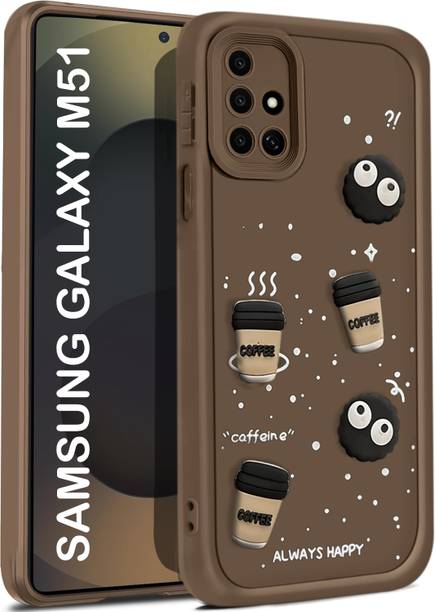 Vshop Back Cover for Samsung Galaxy M51