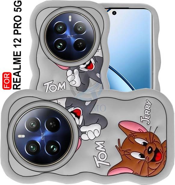 AESTMO Back Cover for Realme 12 Pro, Realme 12 Pro Plus, Realme P1 Pro