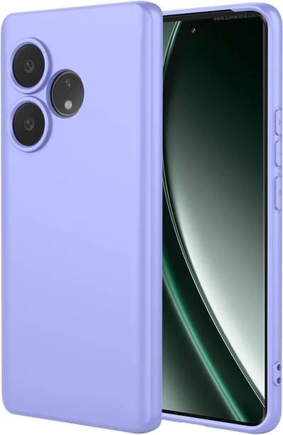 Vshop Back Cover for Liquid Silicon Back Cover Case for Realme GT 6 / GT 6T 5G