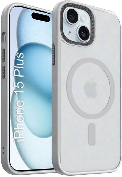 SnapWave Back Cover for Magsafe Matte Ring Case For Iphone 15 plus