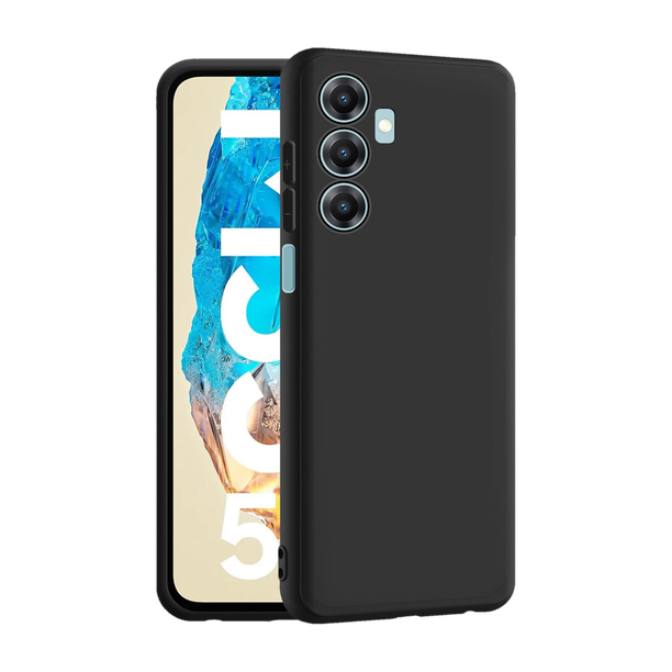 CEDO XPRO Back Cover for SAMSUNG Galaxy M35 5G Black, Dual Protection, Silicon, Pack of: 1