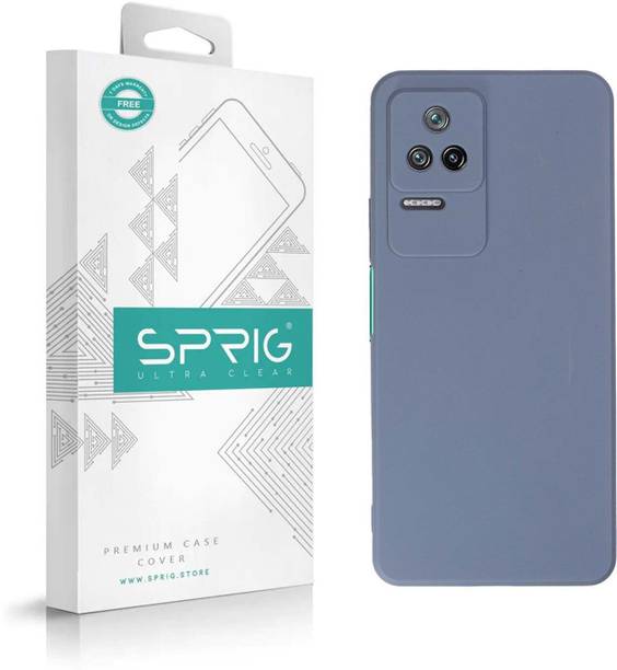 Sprig TPU Matte Back Cover for Sprig TPU Matte Back Cover for Poco F4 5G (Lavender Grey, Flexible Case, Pack of: 1)
